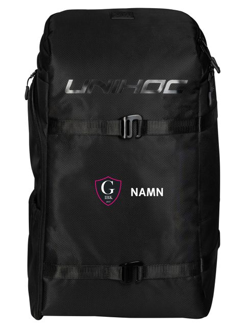 Unihoc Backpack DARK LINE Deluxe (Grästorps IBK)